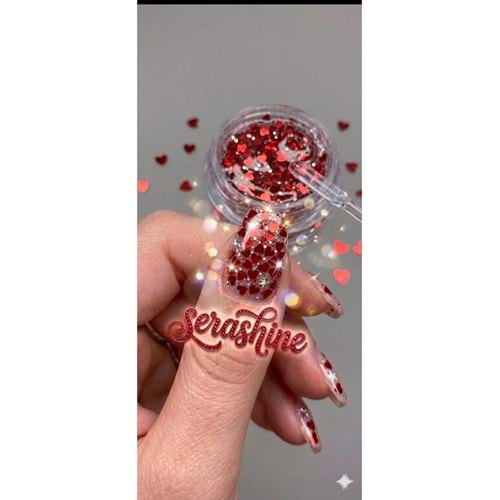 Jel tırnak 5ml UV led???kalpli tasarım kalıcı oje ¦?