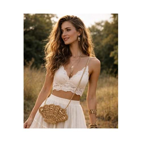Bohem stil yazlık vintage çanta ??