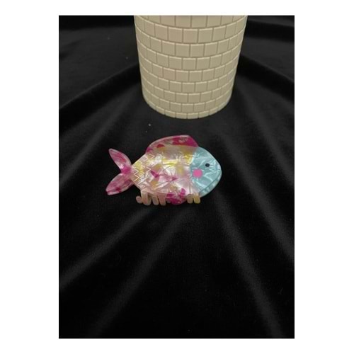 Elune Ocean Pastel Balık TokaPremium Toka