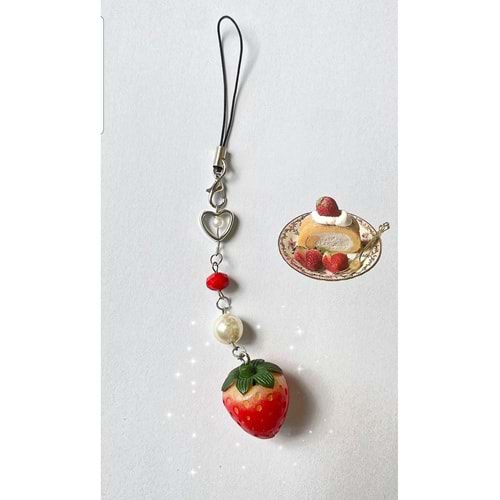 Strawberyy design charm