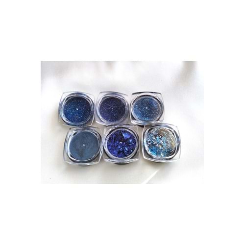 Folyo Powder Karışık Tırnak Pigmenti Ayna Tozu Sim Pul Tırnak Yüz Saç Epoksi Süsleme Nail Art