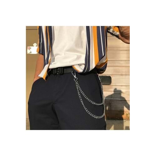 Chain İkili Pantalon Zinciri
