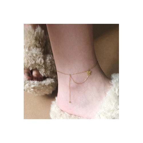 Kelebek modeli zincirli halhal