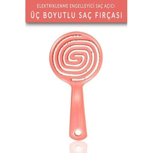 Üç Boyutlu Esnek Saç Fırçası Tarak