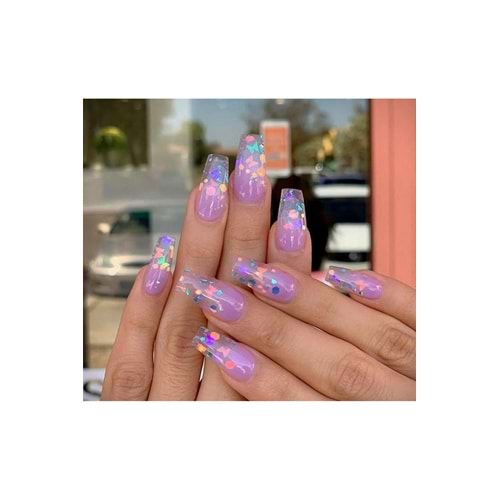 Oje Glitter oje tasarım kalpli kelebek