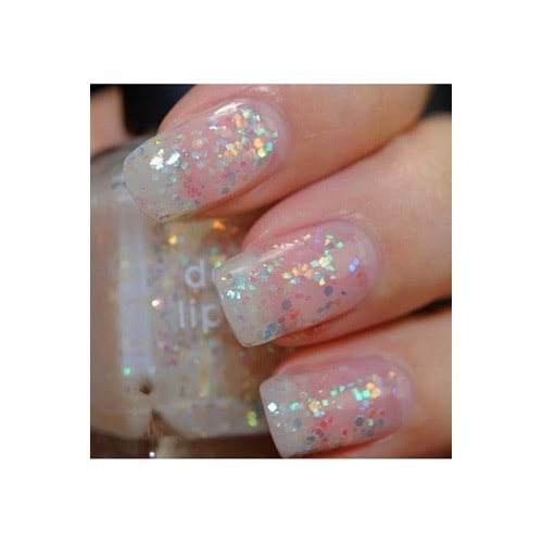 Glitter Beyaz Oje Tasarım