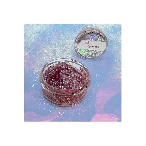Simli Glitter Jel Yüz Ve Vücut Makyajı Parıltılı Jel
