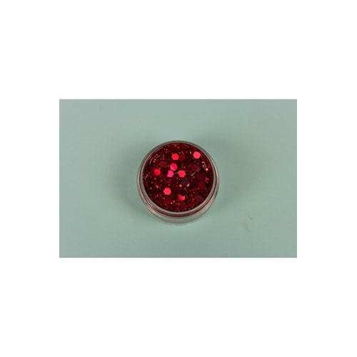 Red Cap Girl - Jel Formlu Doğal Glitter