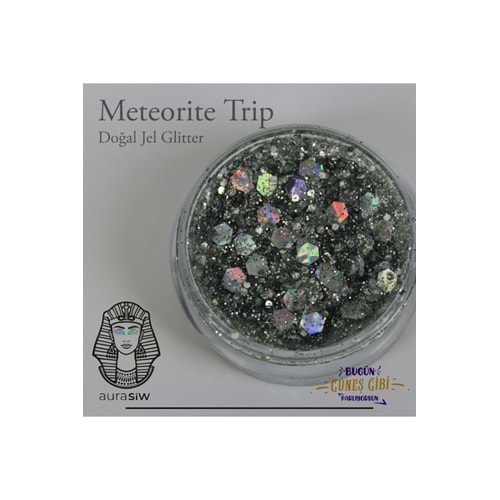 Meteorite Trip - Jel Formlu Doğal Glitter
