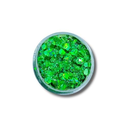 Jel Formlu Parlak Glitter - Deep Forest Green