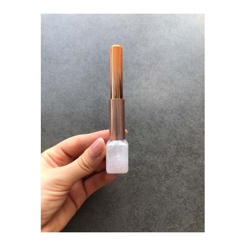 Simli Eyeliner Glitter Eyeliner Beyaz
