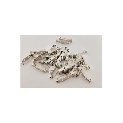 2.5 cm Nikel Broş İğnesi 50 Adet