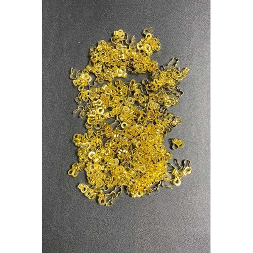 7 Mm Altın Rengi Zincir Sıkıştırma Takı Bitiş Aparatı 65 Gr
