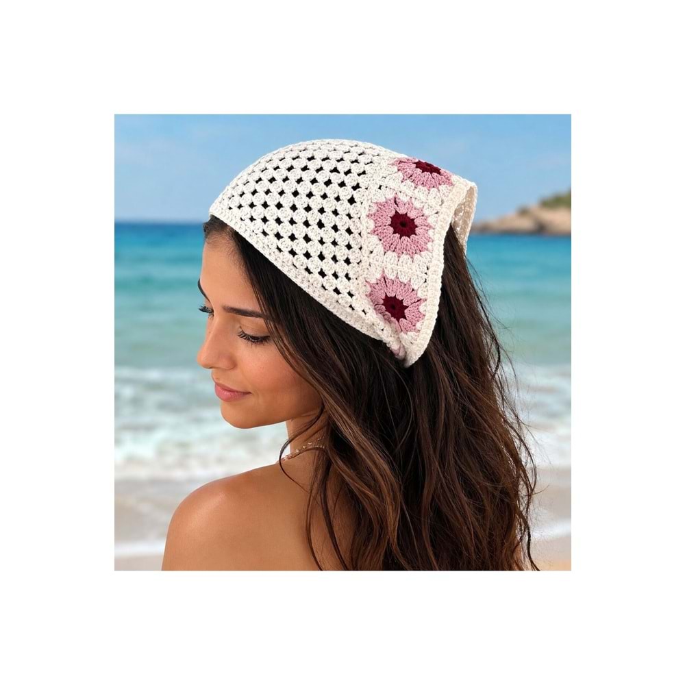 Bella Granny Örgü Bandana