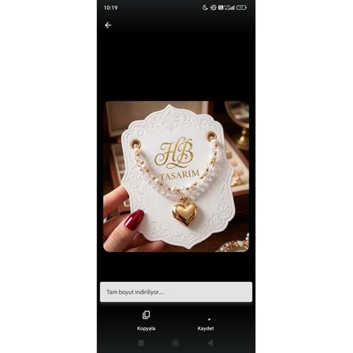 Lolita y2k coquette kalp detaylı Gold kolye
