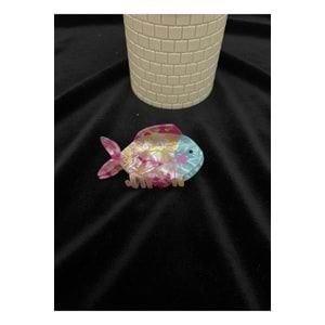 Elune Ocean Pastel Balık TokaPremium Toka