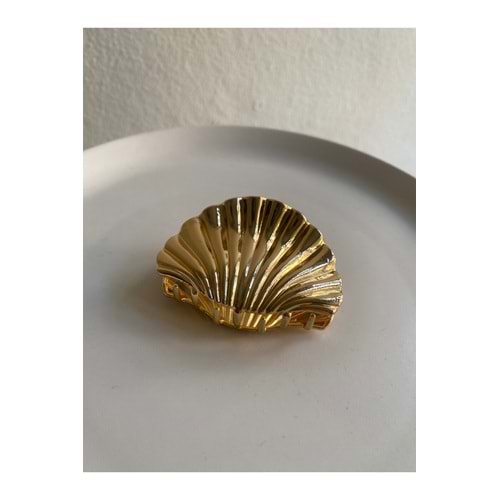 Gold Renk Kıskaçlı Midye Toka