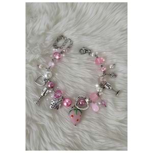 Wine???? design bracelet vintage y2k bileklik