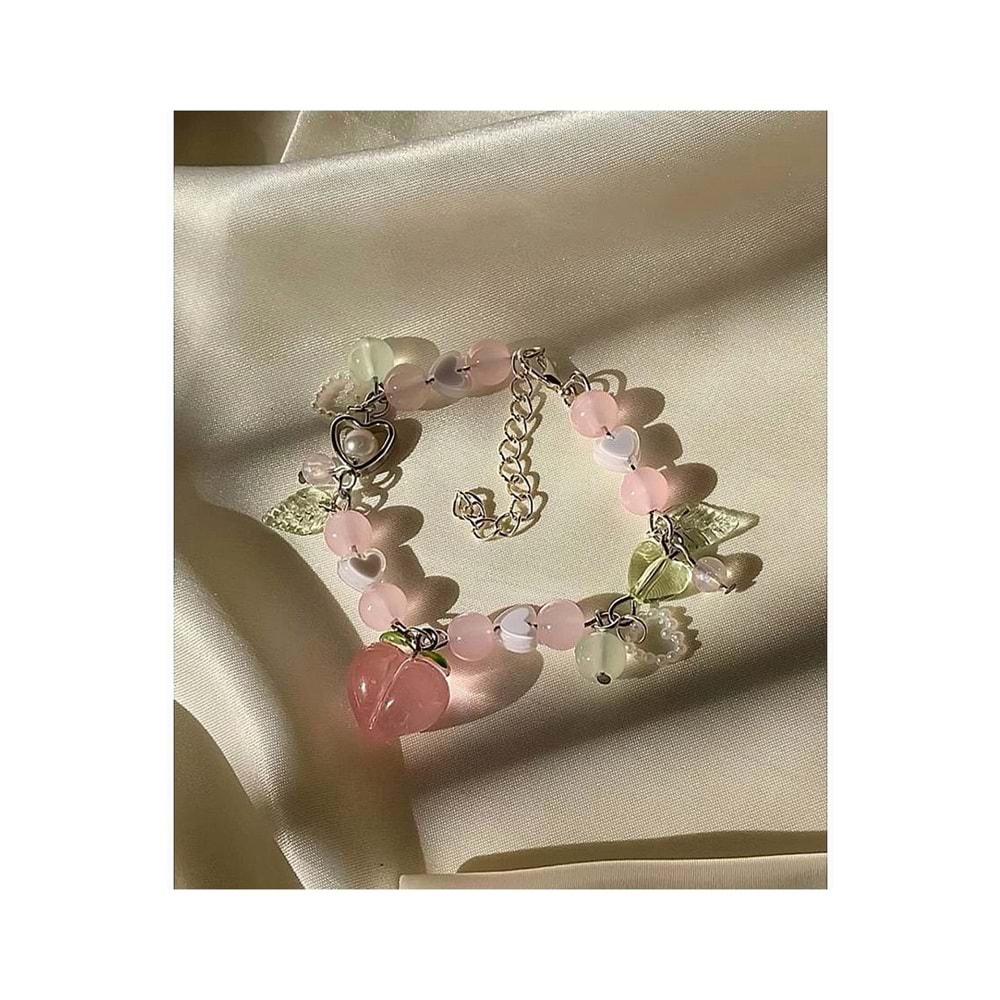 Peach bracelet ??hediyelik tasarım bileklik