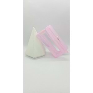 Pembe Renk Hologramlı Mandal Toka