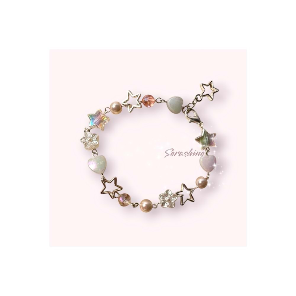 Y2K Fairycore coquette yenitrend bileklik charm