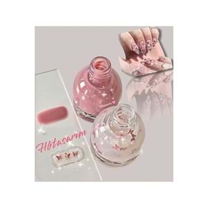 Kelebek glitter oje 2li set