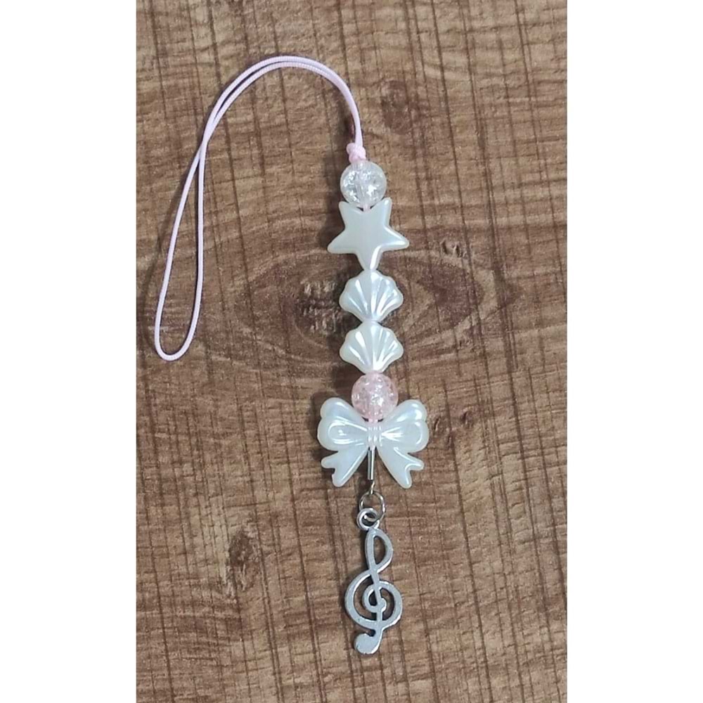YAKA KARTI CHARMI, TELEFON CHARMI , ÇANTA SÜSÜ, CHARMLI TELEFON ASKISI. SOL ANAHTARI, MÜZİK
