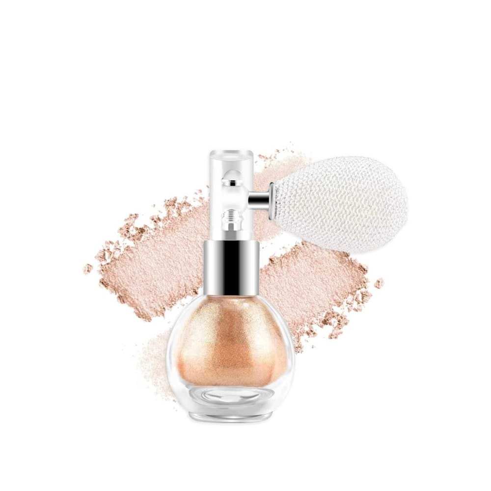 Glitter Toz Sprey, Vücut Glitter Sprey Tozu Glitter Vurgulayıcı Toz Sprey