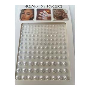 Yüz Saç Tırnak Taşı Sticker