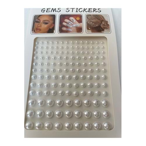 Yüz Saç Tırnak Taşı Sticker