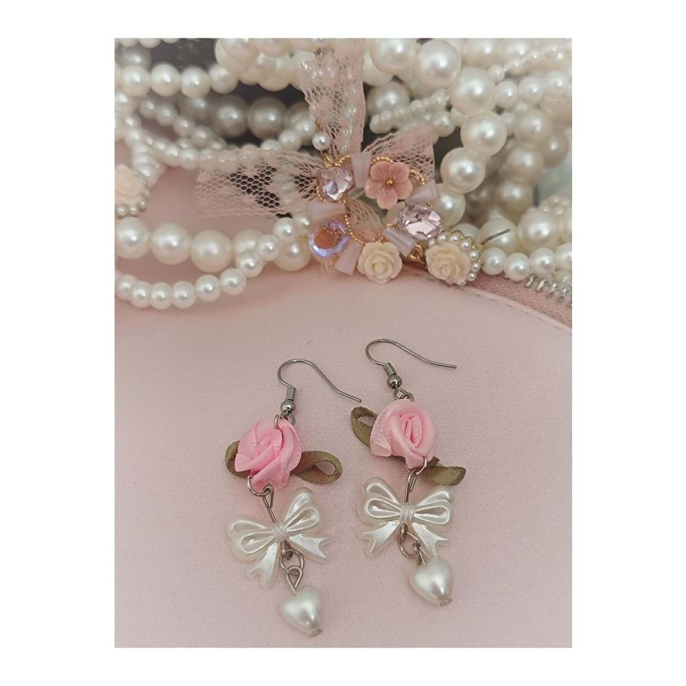 Fiyonk küpe y2k Fairycore küpe pinky