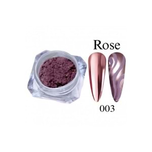 AYNA TIRNAK KROM TOZU NO: 003 ROZE