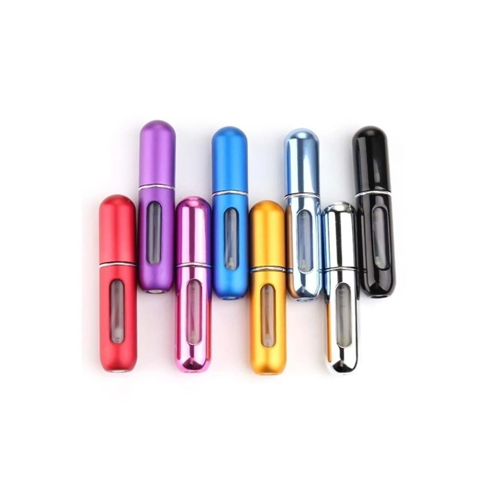 3 Adet Taşınabilir Mini Doldurulabilir Parfüm Atomizer Şişeleri Boş Küçük