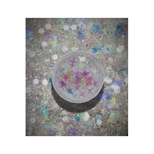 Glitter Jel Far Simli Far Yıldızlı Jel Far