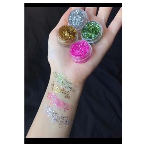 Glitter Far Sim Jel Far 4 Lu Set