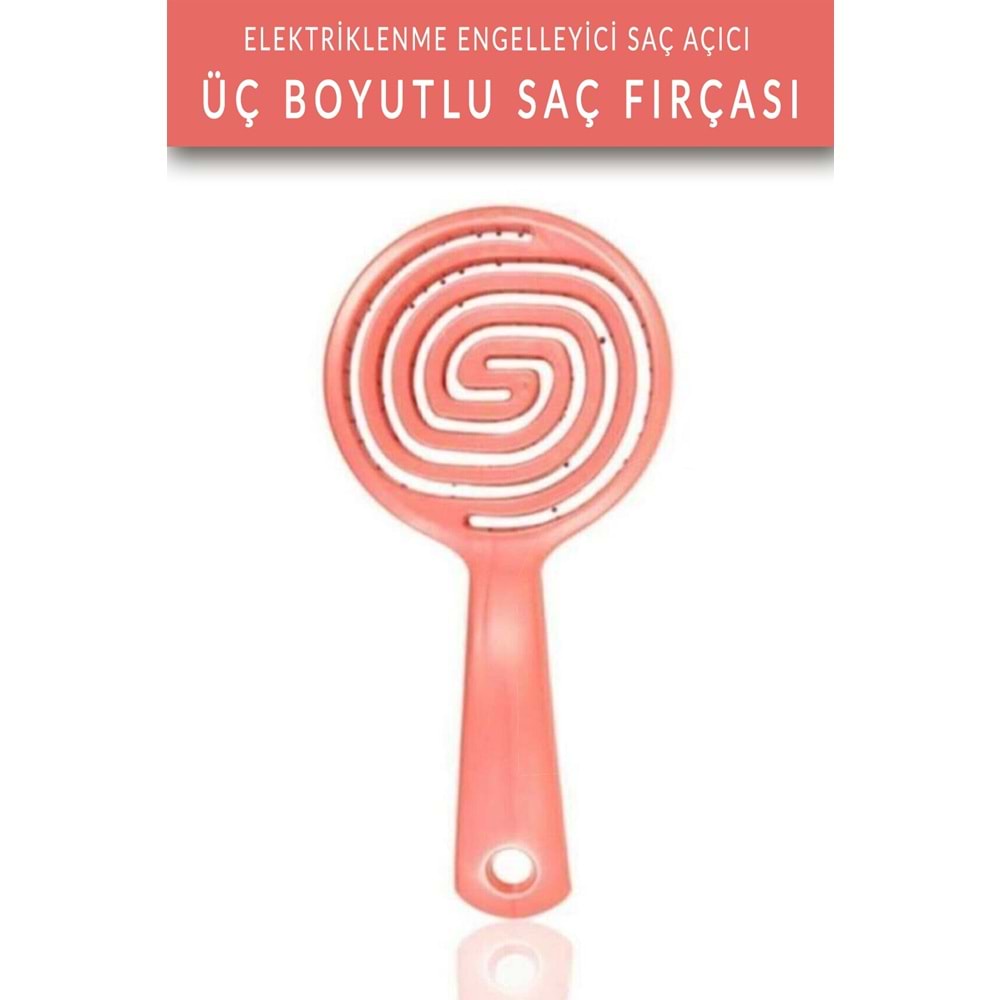 Üç Boyutlu Esnek Saç Fırçası Tarak