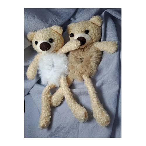 Peluş Lastikli Ayıcıklı Toka