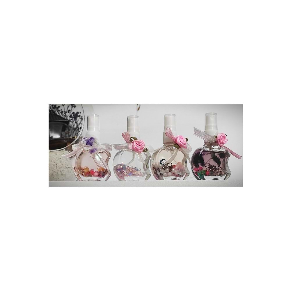 Glitter Parfüm hediyelik mini set 4lü