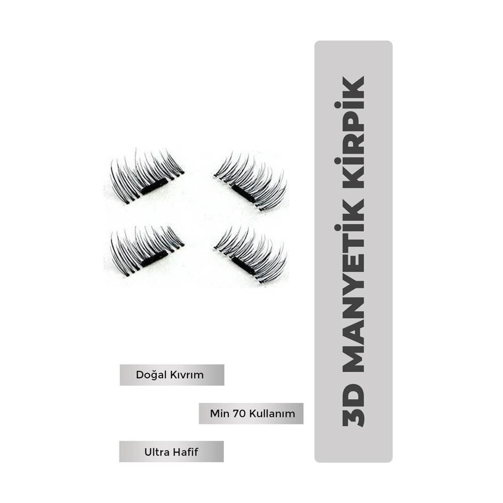 Magnetic Eyes Mıknatıslı Yarım Kirpik