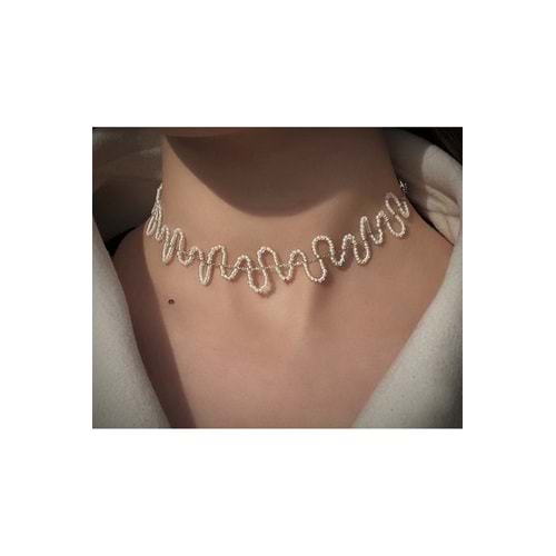 Tasma kolye Choker kolye