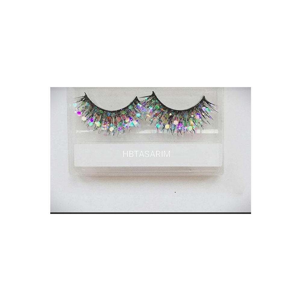 Glitter Simli Takma Kirpik