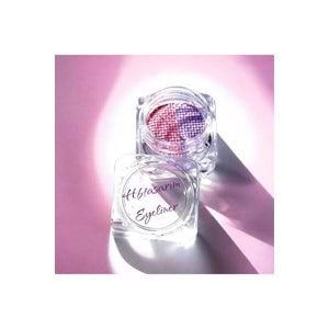 Pembe-lila eyeliner