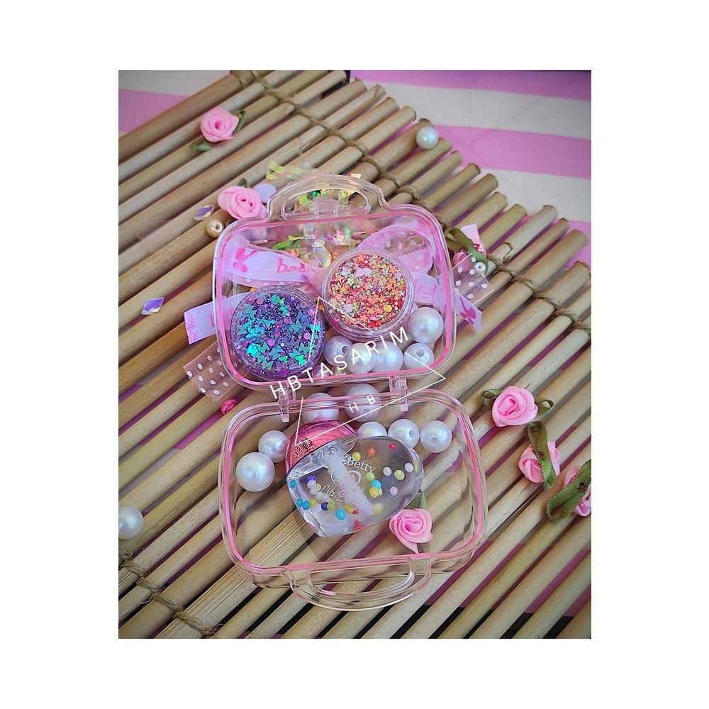 Glitter Far Jel Simli Kremsi Far Jel Lipgloss Özel Çantalı Kutusunda