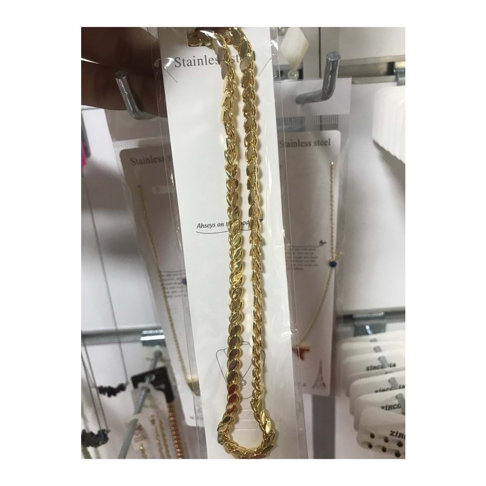 Çelik Arpa Kolye Modeli