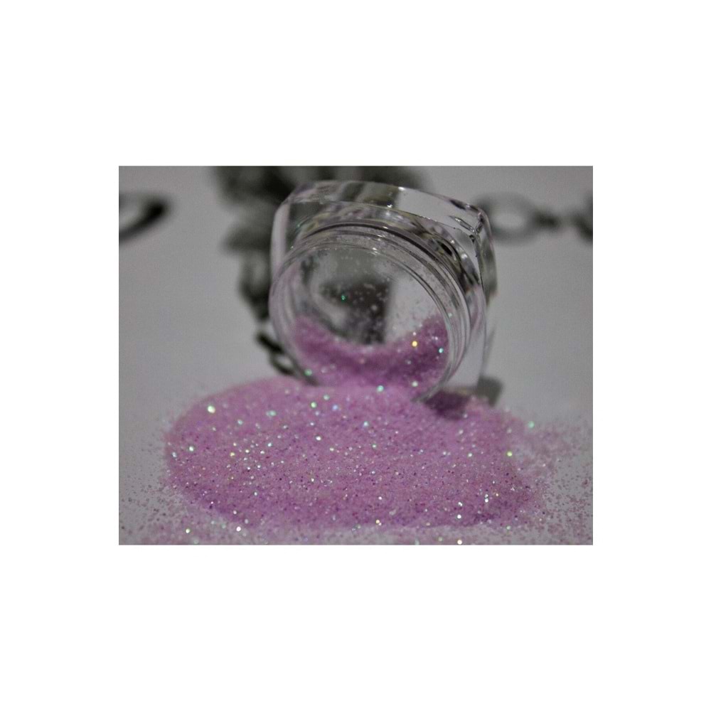 Tırnak Süsleme Holografik Mikro Sim Nail Art Koyuleylak Rengi Ekstra Mikro Sim 5 Ml/5 Gr Makyaj Sim