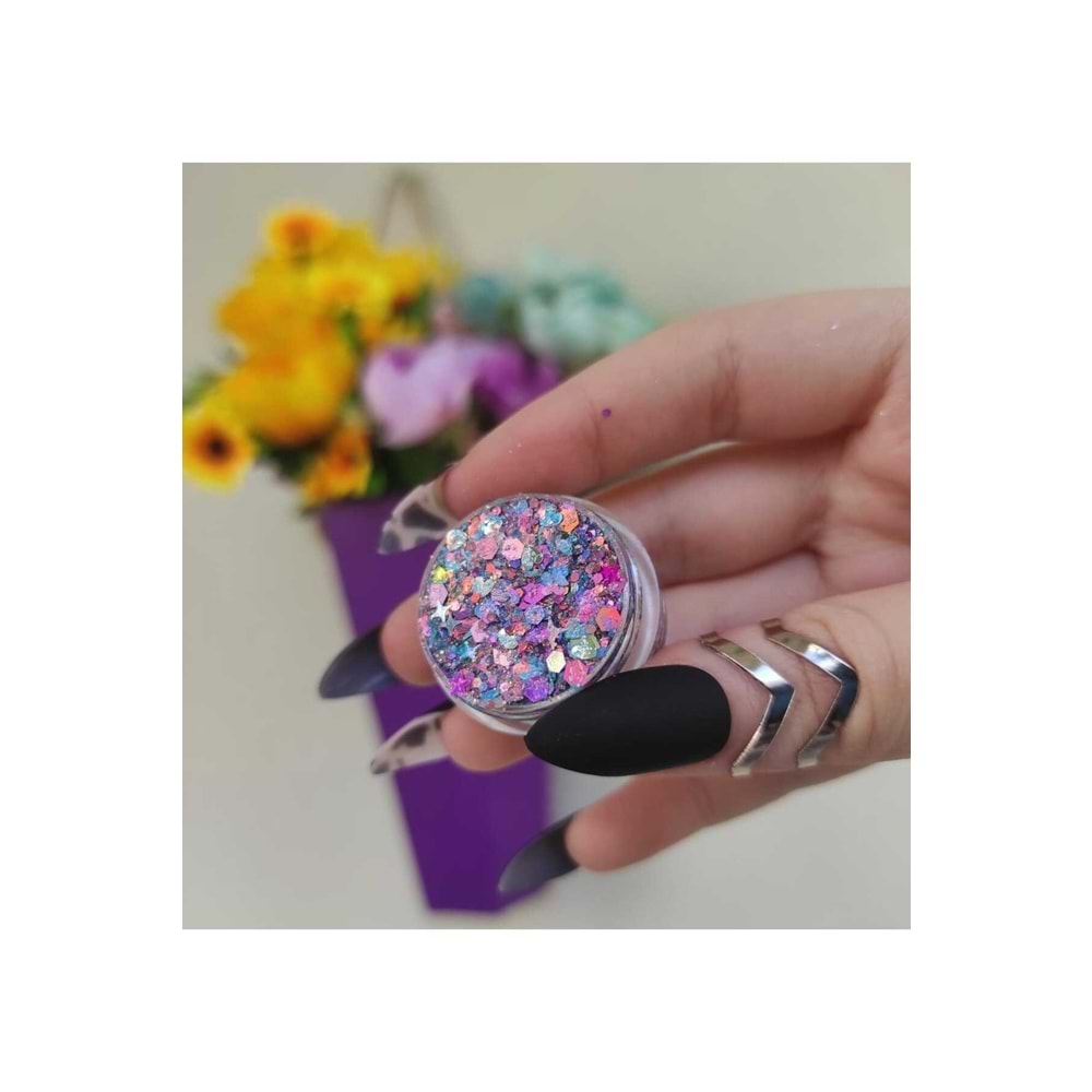 Glitter Jel Far Simli Yüz Ve Vücut Simi-magic