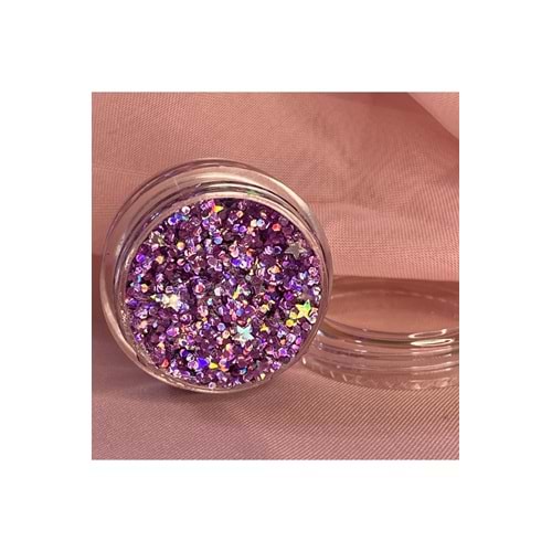Jel Far Parıltılı Sim -22 Purple Reign
