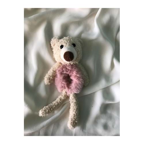Peluş Ayıcık Toka- Topuz Toka- Tüylü Ayıcık Toka