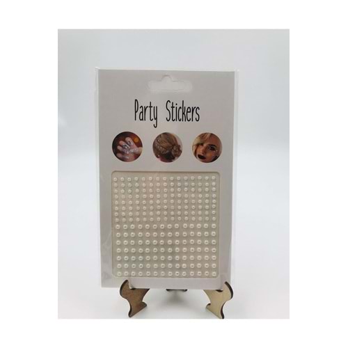 Incili Yüz Taşı Sticer Vücut Sticer Makyaj Taşı Tırnak Taşı Sticer Saç Taşı Stıcer Çok Şıkgösterişli