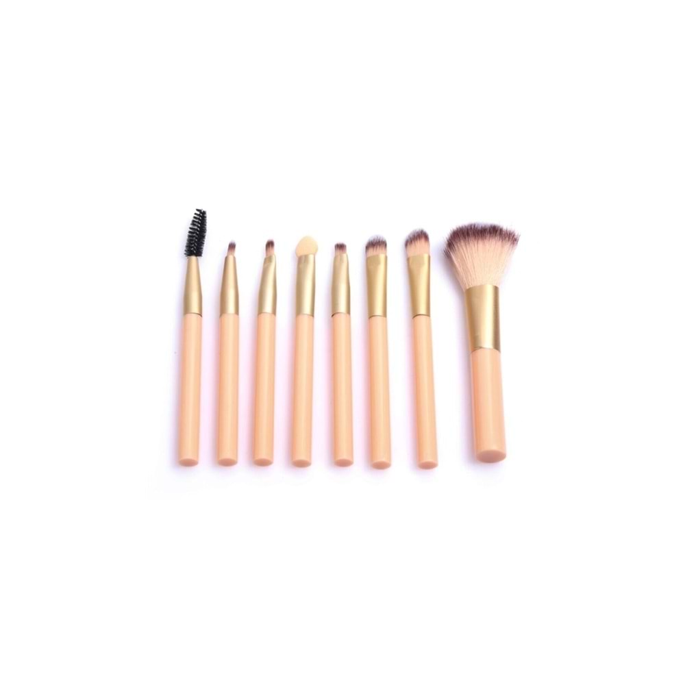 8 Parça Makyaj Fırça Seti 8 Pcs Make Up Brush Set